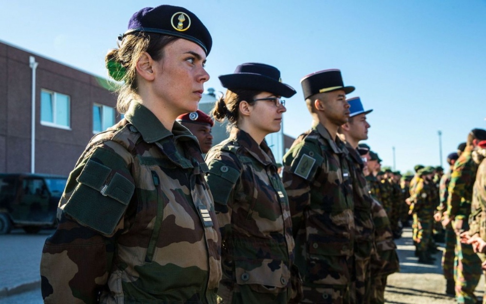 Французский Иностранный Легион NATO Battlegroup Estonia